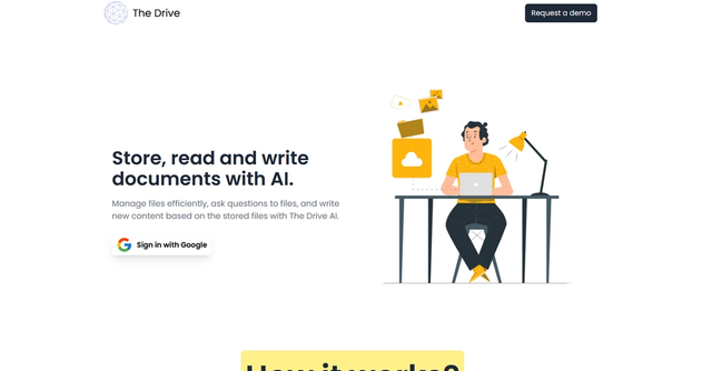 The Drive AI - Store, read and write documents with AI.