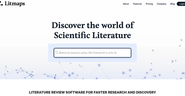 Litmaps - Maps of connected papers based on their citations
