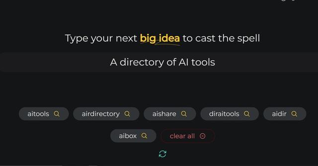 Namewizard.ai - AI-generated names + domain search for ideas/projects/startups.