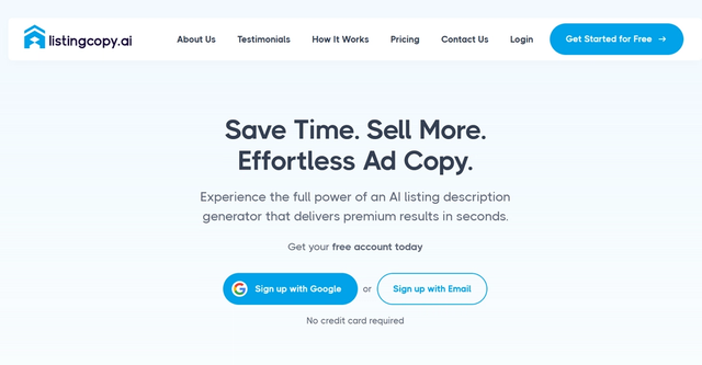 Listing Copy AI - The first ever listing description generator for real estate agents.
