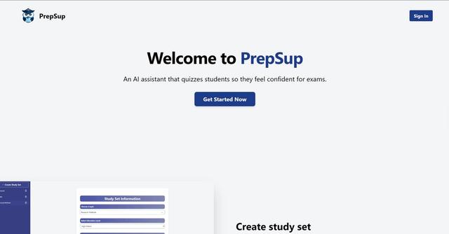 PrepSup - Helps students prepare for oral exams.