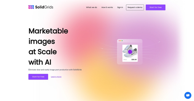 SolidGrids - Image post-production at scale with AI