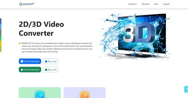 2D&3D Video Converter - iDATAPP 3D Converter: Transform Your Videos into Stunning 3D Masterpieces