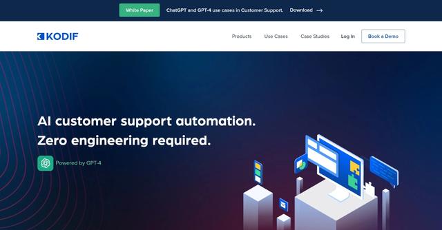 Kodif - Automated low-code CX for customer service.
