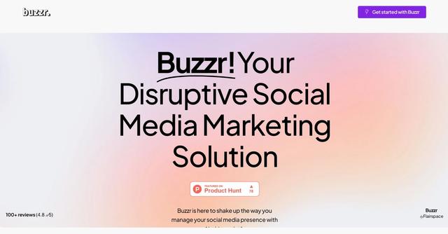 Buzzr - Buzzr is a cutting-edge SaaS platform that leverages AI to revolutionize social media marketing.