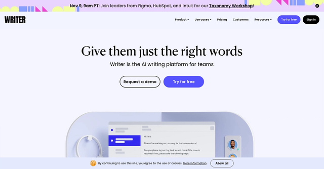 Writer - AI writing platform for teams to craft clear, consistent content. Try it free!