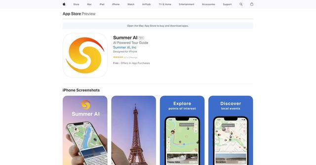 Summer AI - AI Powered Tour Guide