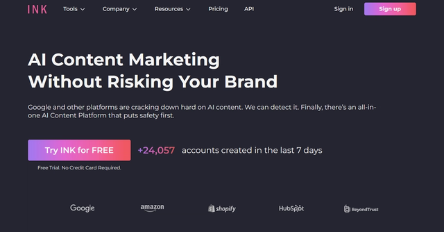 INK - AI Content Marketing Without Risking Your Brand