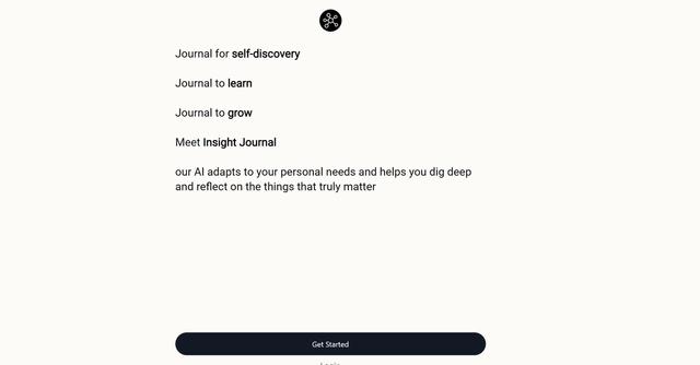 Insight Journal - AI-powered journal for tracking, analyzing, and optimizing daily workflows.