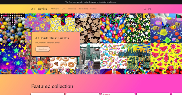 AI Puzzles - Puzzles Made From AI You Can Actually Build At Home