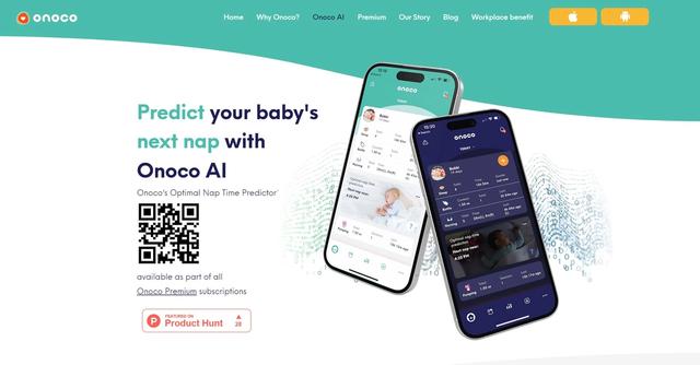 Onoco AI - Optimized baby nap time prediction based on sleep data.