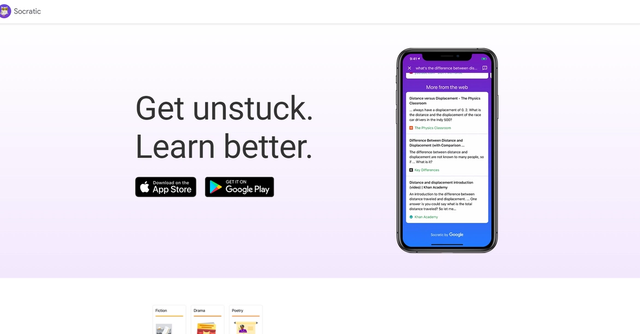 Socratic by Google - Get unstuck in academics with Google's AI and visual explanations.