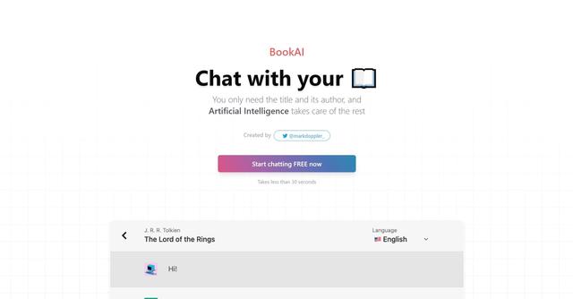 BookAI - Discuss and recommend books through chat interaction.