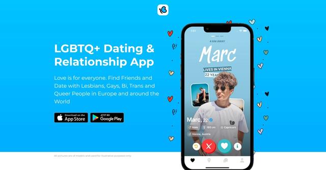 Heartfly - LGBTQ+ location-based dating.