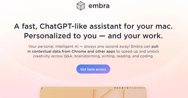 Embra - A fast, ChatGPT-like assistant for your mac.