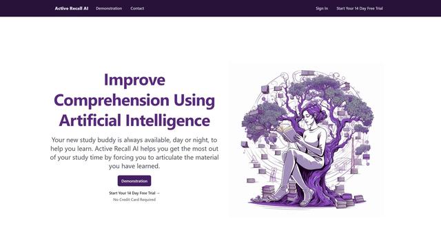 Active Recall AI - Improve Comprehension Using Artificial Intelligence