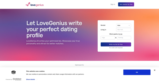 LoveGenius - AI dating assistant to attract better matches