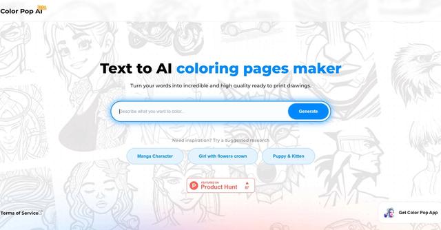 Color Pop - Coloring game with smart drawing suggestions.