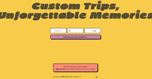 Orkoi - Generate your Dream Travel Plan