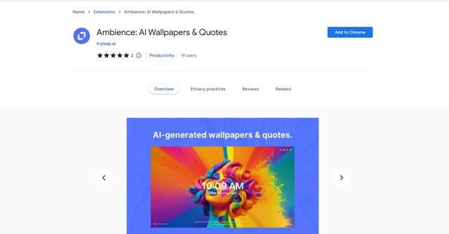 Ambience - AI Wallpapers & Quotes