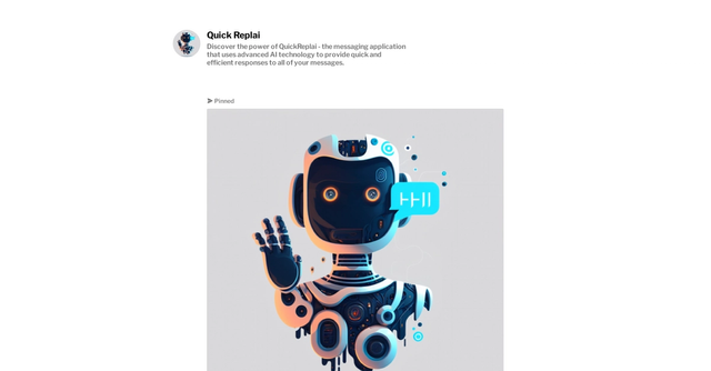 Quickreplai.com - Use AI to get quick and efficient responses to all your messages.