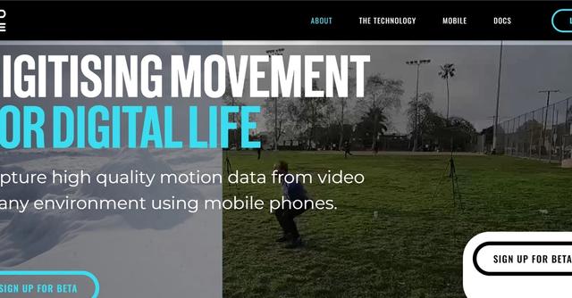 move.ai - Capture motion data from video using AI