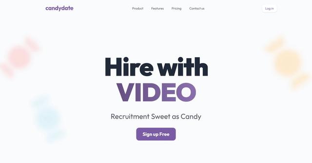 Candydate - Candydate: Simplify Your Hiring Process with AI-Assisted Video Recruitment