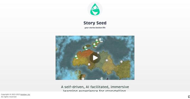StorySeed - Creative prompts platform for writing authentic stories.