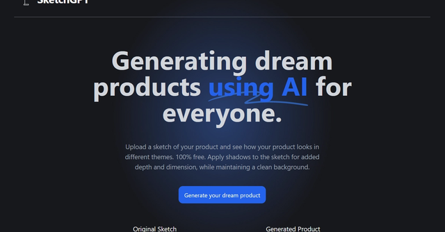 SketchGPT - Generating drawing products using AI for everyone.