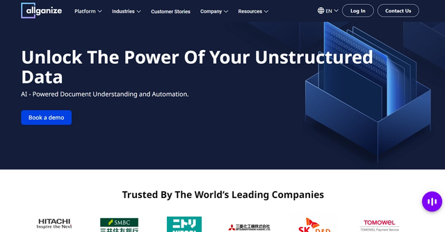 Allganize - Allganize is a document understanding and automation platform that unlocks the power of unstructured data.
