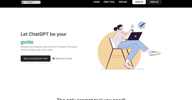PromptFlat - Get high-quality prompts across 1000 categories