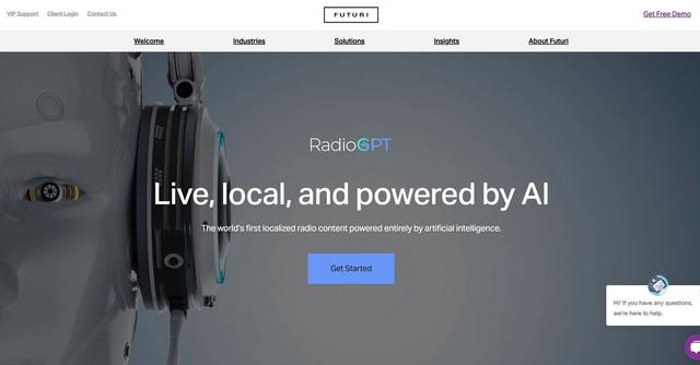 RadioGPT - Localized radio content and show creation.