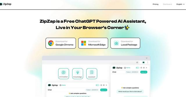 ZipZap - Assisted user inquiries.
