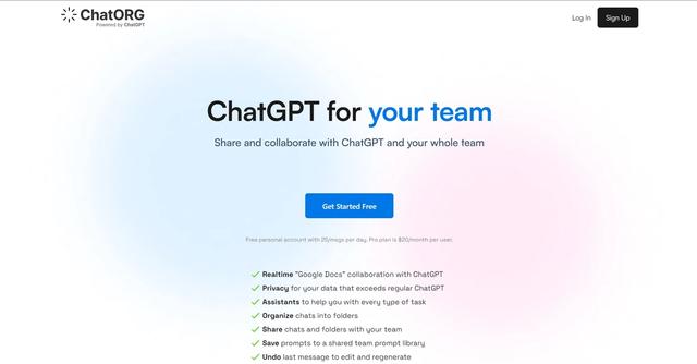 ChatOrg - Team collaboration chat.