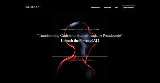 PSEUDO - Transforming Code into Human-readable Pseudocode