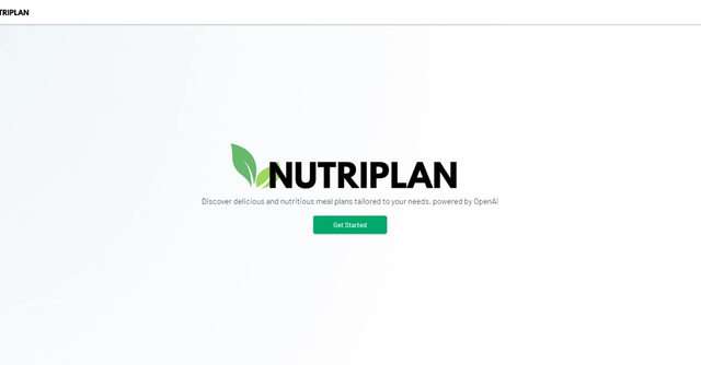Nutraiplan - Create a customized meal plan in a matter of seconds