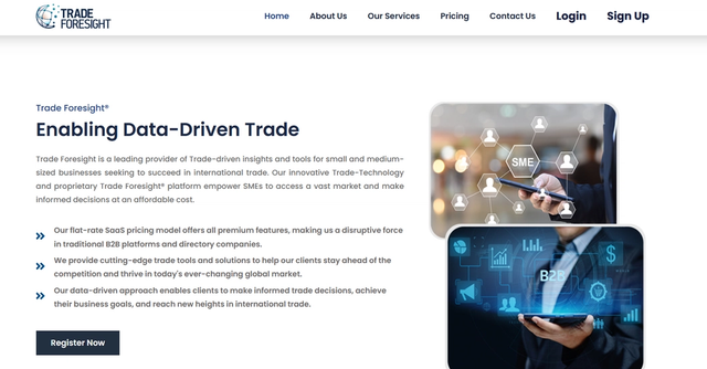Trade Foresight - Join World's First AI-Based Trade Platform
