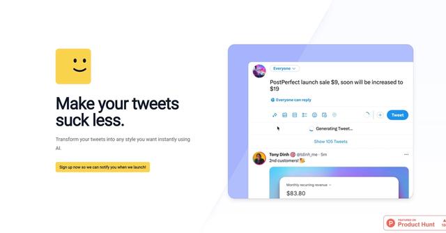 PostPerfect - Enhanced Twitter text.