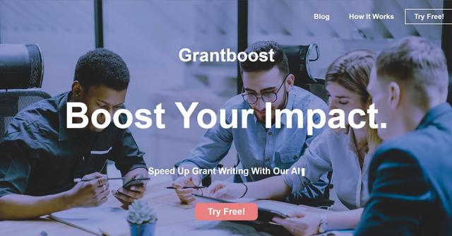 Grantboost - Speed Up Grant Writing With Our AI
