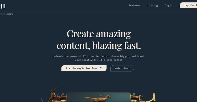 Jaqnjil - Create amazing content, blazing fast.