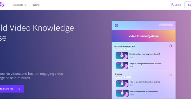 WowTo - Build Video Knowledge Base in Minutes.