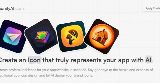 Iconify AI - Create professional icons for your app/website in seconds