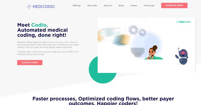 MediCodio - Increase the Efficiency of your Medical Coding by Automating Workflows