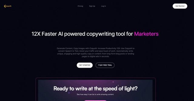 Copysai - Quickly created content for writers & marketers.