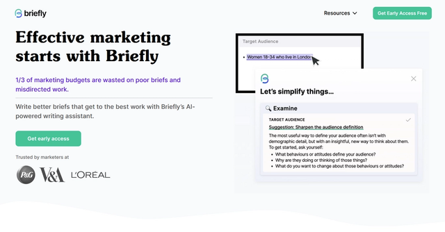Briefly - Effective marketing with Briefly