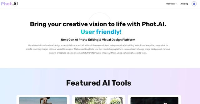 Phot.ai - Next Gen AI Photo Editing & Visual Design Platform