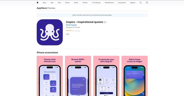Inspiro - Unleash daily inspiration and generate personalized quotes with Inspiro.