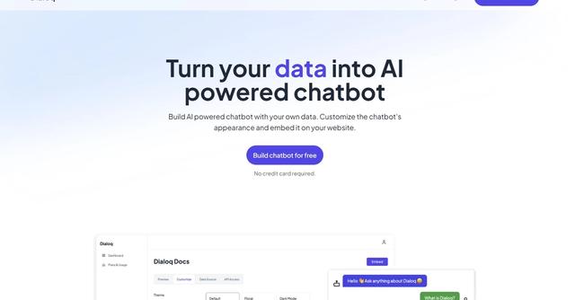Dialoq AI - Level Up Your Chatbot Game with Dialoq AI