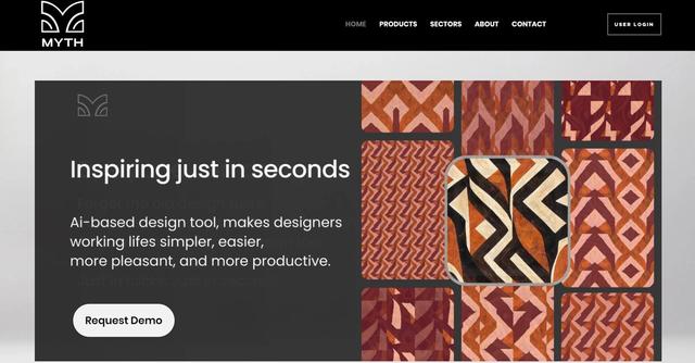 Myth.Ai - Revolutionize pattern design with MYTH, the AI-based design software for sustainability.