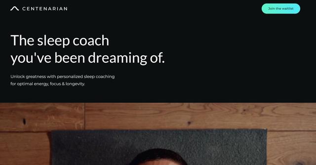 Centenarian - Customized sleep coaching for optimal wellness.